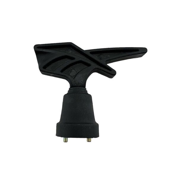 Black Plastic Winged Connector Plug - Picture 1 of 7